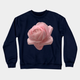 Big Pink Rose Close-up Crewneck Sweatshirt